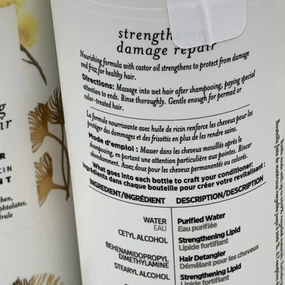 4 Pack - Pantene Nutrient Blends Strengthening Damage Repair CONDITIONER 13.5oz - Picture 5 of 7